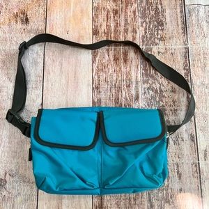 Embark blue waist‎ crossbody bag